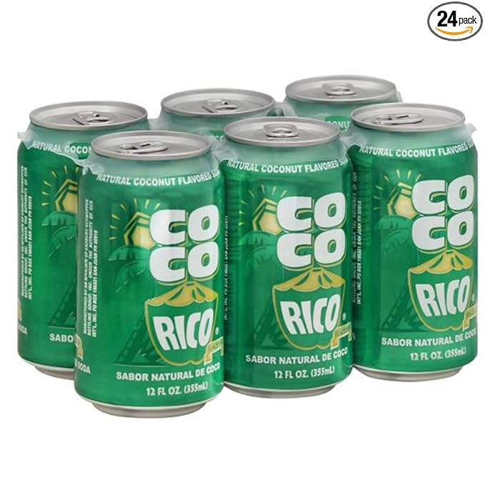 Cocorico Natural Soda Coconut 11-Ounce (Pack of 24)