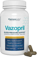 Blood Pressure Support - Vitamin Supplement for Healthy Heart &amp Blood Circulation - Beet Root Hawthorn Berry Garlic Hibiscus Olive Leaf &amp Grape Seed Extract - 90 Capsules