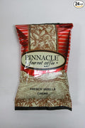 Pinnacle Flavored Ground Coffee 24/2.25 oz packets (French Vanilla Creme)