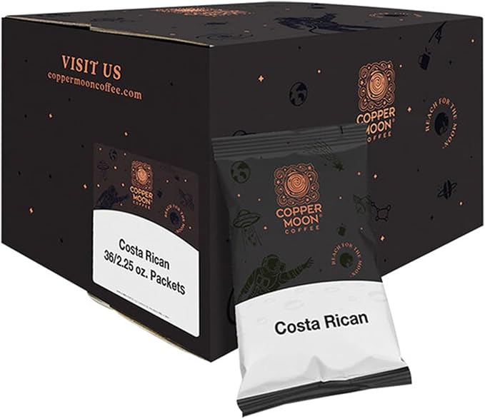 Costa Rican Blend Coffee Portion Pack 2.25 oz. - 36/Pieces WS-110CMFPCOSTA-NF