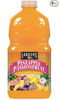 Langers Pineapple Passionfruit Juice Cocktail 64 Fl Oz (Pack of 8)
