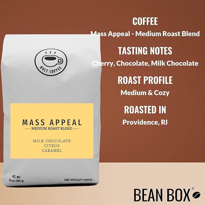 Bean Box Sampler - Roasted by Bolt Co. 3-Pack Whole Bean Coffee Gourmet Coffee