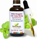 NEW ROOTS HERBAL Wild Oregano Oil Drops | Extra Strong with 93% Carvacrol (1 fl oz) | 547 Servings Highest Concentration Oil of Oregano Extract | Non GMO Vegan Gluten Free