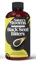 Nature's Blooms: Black Seed Bitters Natural Supplement for Health and Wellness|Super Antioxidant for Immune Support Joints Digestion Hair &amp Skin|16 oz
