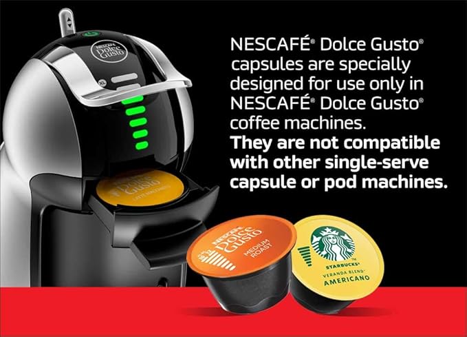 NESCAFÃƒâ€° Dolce Gusto Coffee Capsules Grande Intenso 48 Single Serve Pods (Makes 48 Cups) 16 Count (Pack of 3)