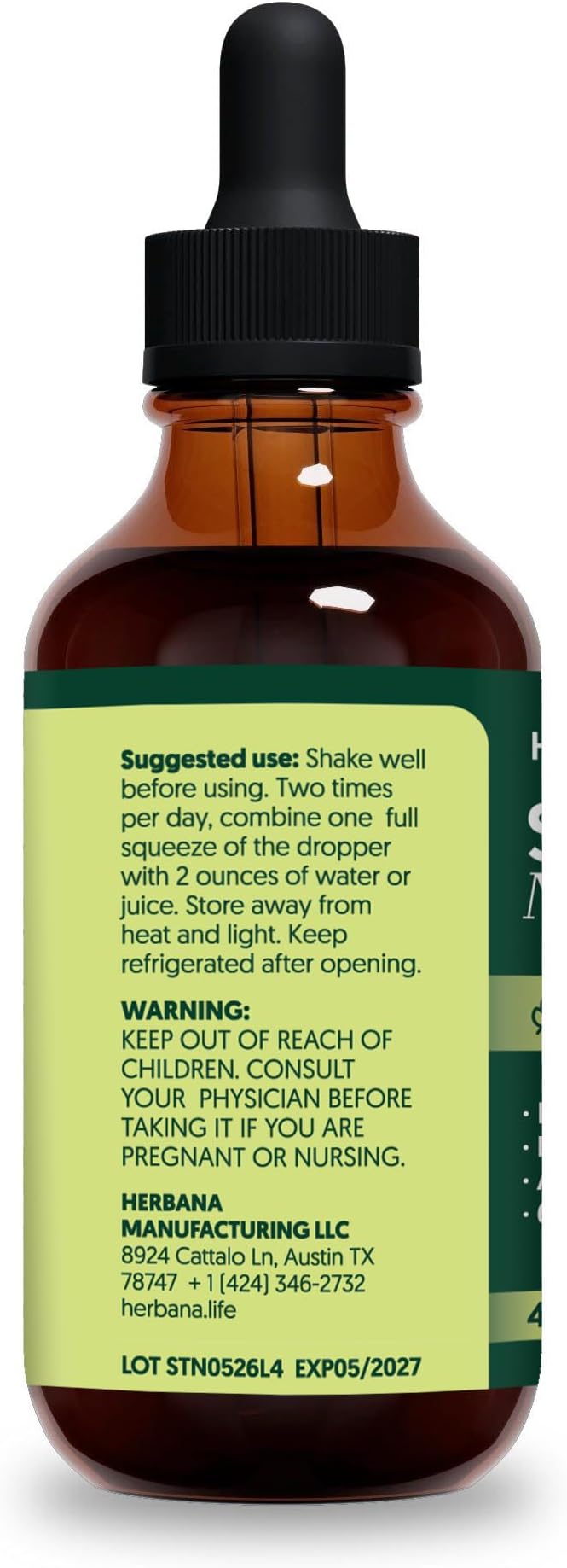 Stinging Nettle Leaf and Root 4 fl oz Liquid Extract - Natural Urinary &amp Kidney Support for Man and Woman - Organic Urtica Dioica - High Potency Herbal Supplement - 60-Day Supply