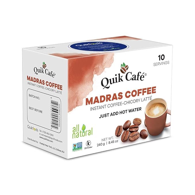 QuikCafe Madras Coffee10 countPack of 4