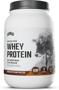 Levels Grass Fed Whey Protein Powder No Artificials 24G of Protein Chocolate Peanut Butter 2LB