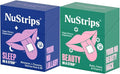 NuStrips Fast Dissolving Sleep &amp Beauty Oral Strips Travel Bundle with Melatonin Valerian Root L-Theanine Vitamin B6 Biotin Folate &amp Vitamin E