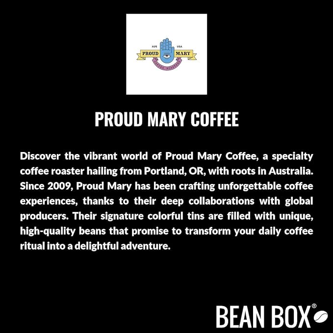 Bean Box Sampler - Roasted by Proud Mary 2-Pack Freshly Ground Coffee Gourmet Coffee