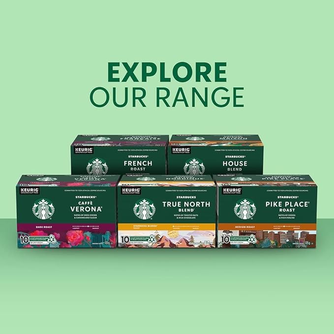 Starbucks True North Coffee K-Cup Portion Pack for Keurig Brewers (24 Pack)