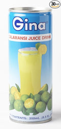 Gina Bev Calamansi Juice 8.5 fl oz (Pack of 30)