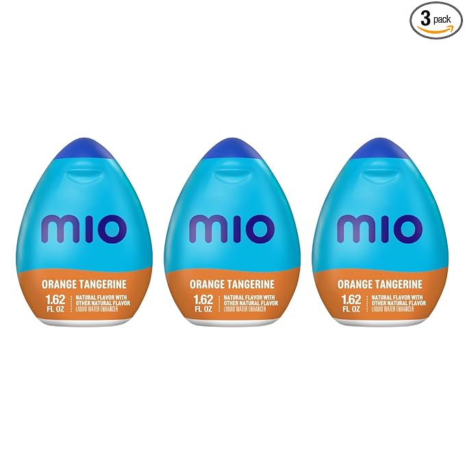 MiO Liquid Water Enhancer Orange Tangerine 1.62 Ounce (Pack of 3)
