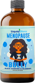 Menopause Bully | Herbal Supplement for Natural Support | Helps Ease Menopause Symptoms &amp Promote Balance | 16 fl oz