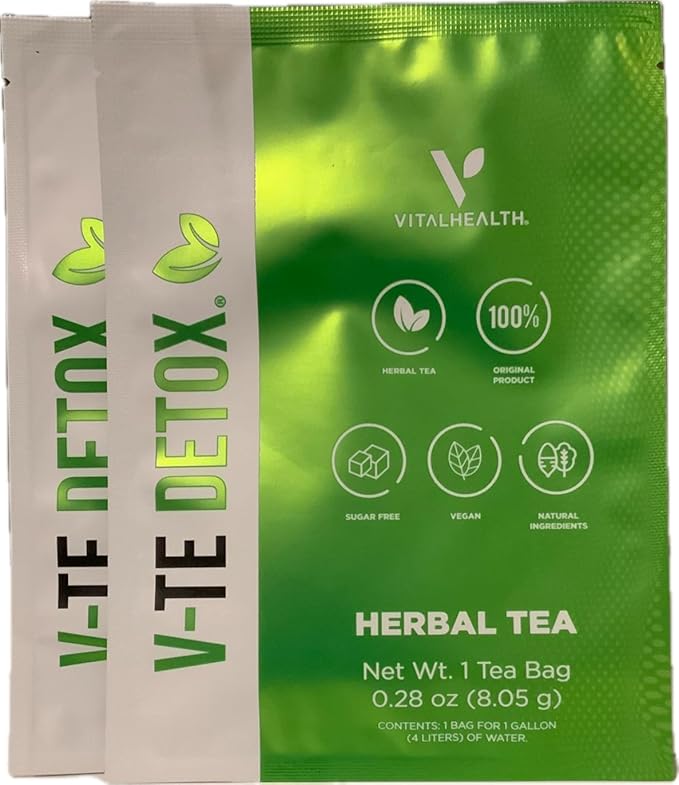 V- TE-DETOX - 100% ORGANIC &amp VEGAN