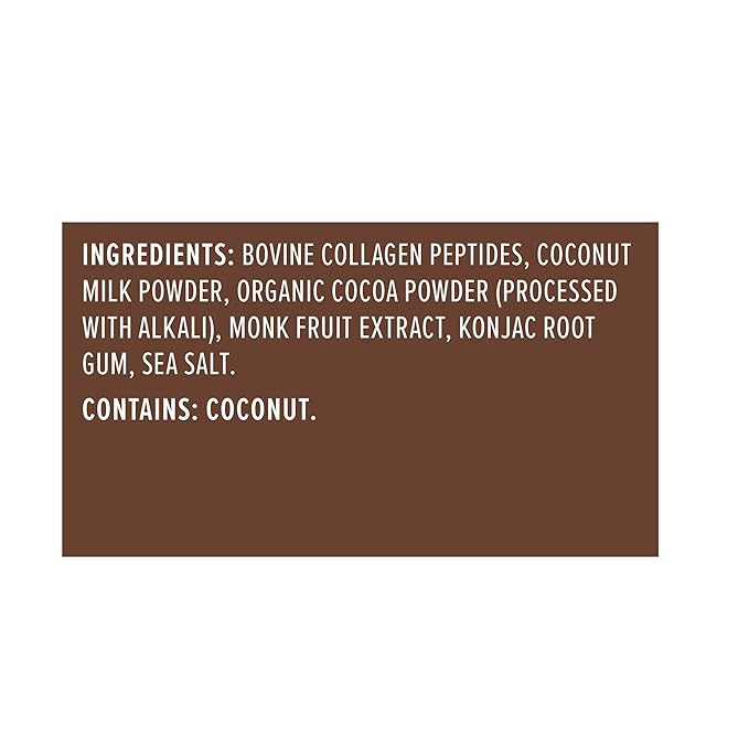 Primal Kitchen Chocolate Collagen Fuel® Drink Mix Chocolate Coconut Collagen Peptides No Dairy or Artificial Sweeteners 15 Ounces