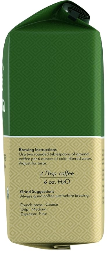 Café Altura French Roast Organic Whole Bean Coffee 10 oz Bag (Pack of 3)