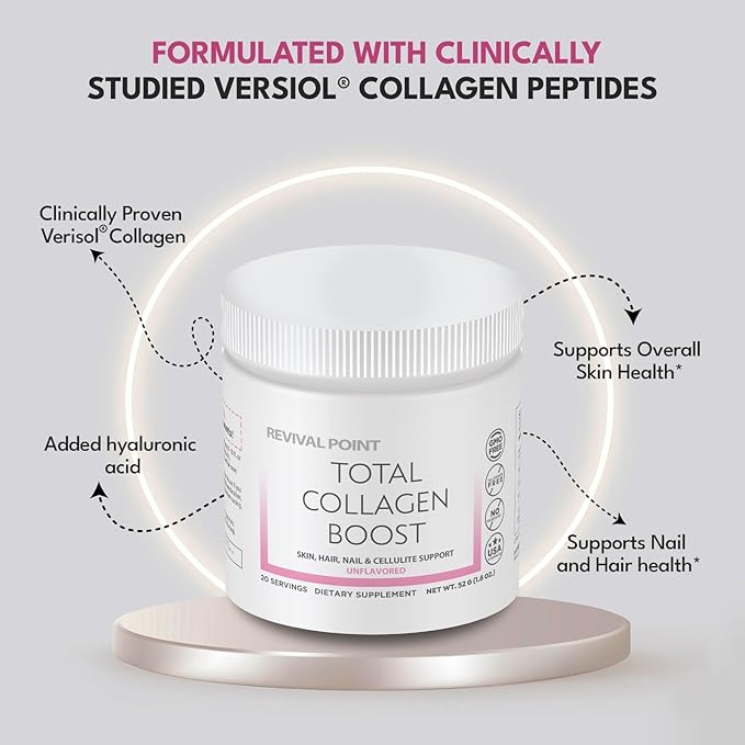Total Collagen Boost with Verisol® Bioactive Collagen Peptides Powder