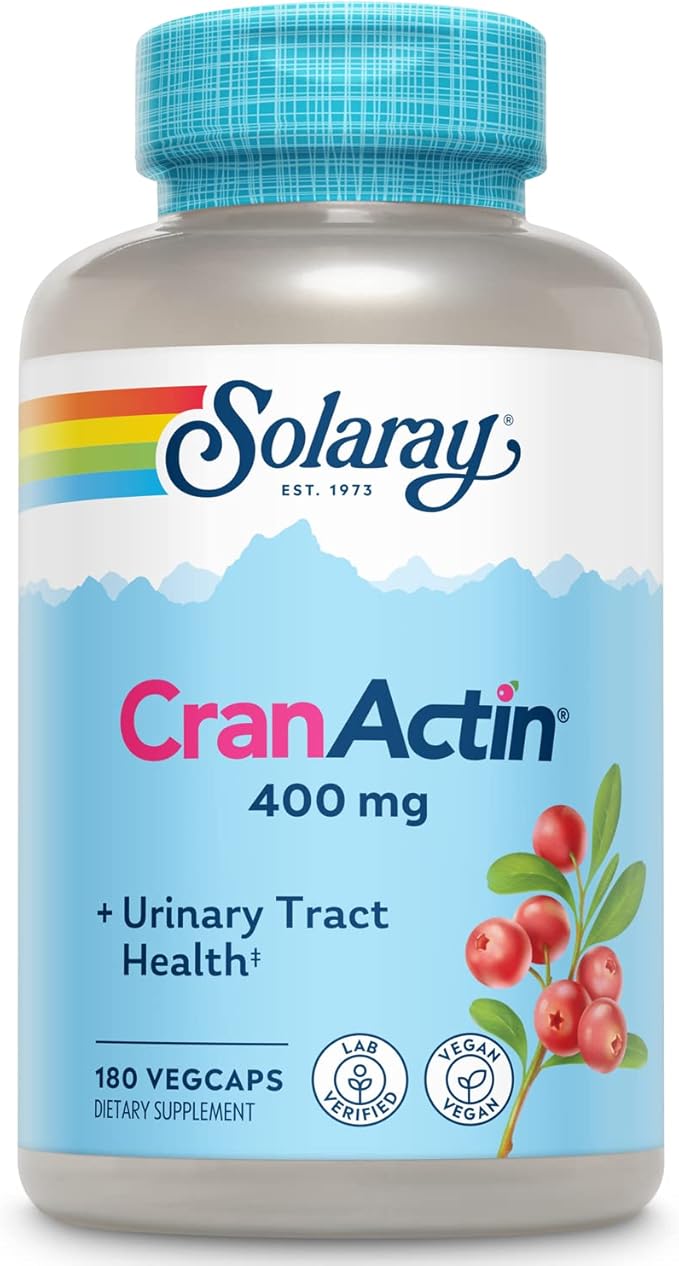 Solaray Cranactin 180 Veggie Capsules