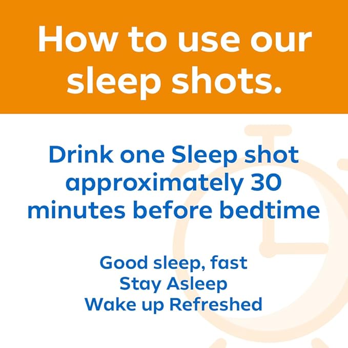 Dream Water Sleep Aid Supplement Drink Melatonin 5mg GABA 5-HTP 2.5 oz Sleep Water Snoozeberry + Immunity Sleepy Citrus 24-Pack