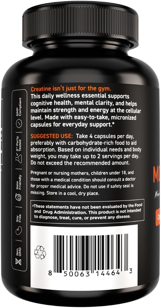 Vital Vitamins Multi Collagen Complex Plus 150 ct + Creatine Monohydrate Capsules 120 ct