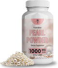 Pearl Powder Supplement for Skin Health - Anti-Aging Antioxidant &amp Collagen Production - Healthy Eyes Hair &amp Nails Supports Immunity Mood and Sleep - With Calcium &amp Amino Acids 120 cap