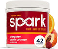 AdvoCare Spark - Energy Drink Mix - Vitamin &amp Amino Acid Supplement - Supports Energy &amp Focus - Portable Immune Support - Sugar-Free - Cranberry Peach Orange (10.5 oz)