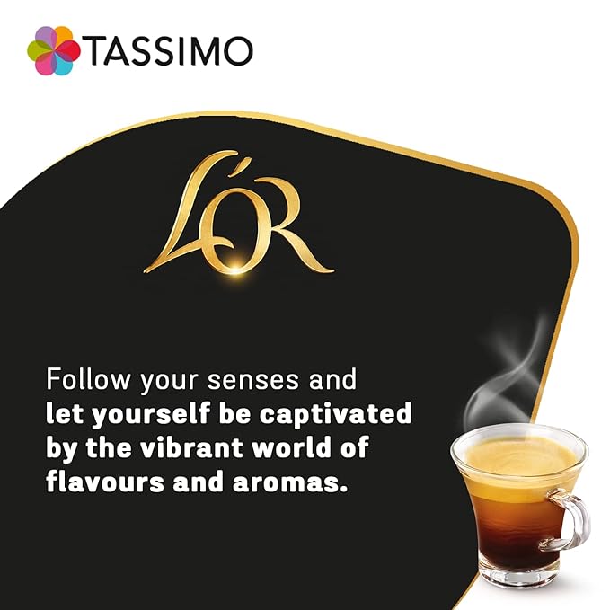 TASSIMO L'OR XL Intense Coffee Pods 5 Pack (80 Drinks)