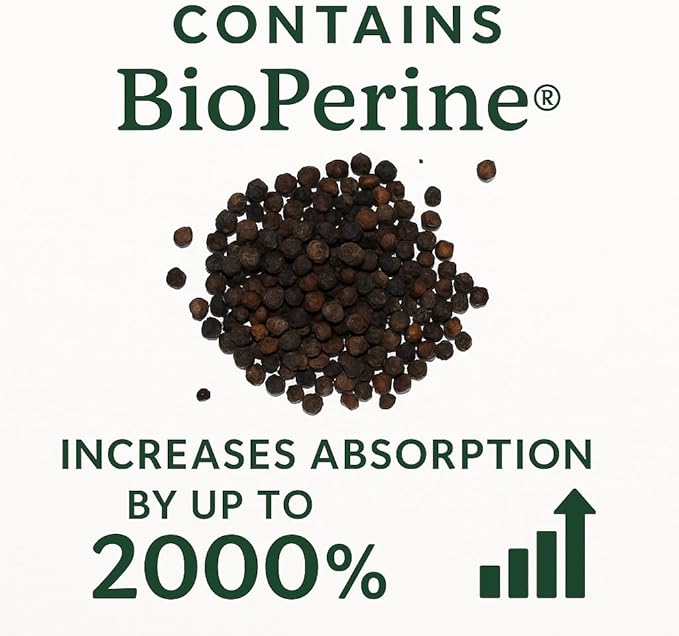 Me First Living Turmeric Curcumin 1000 mg 95% Curcuminoids Bioperine 10 mg 19x More Potent Than Others Increased Absorption Non-GMO Organic Turmeric Vegan Gluten Free 60 Capsules