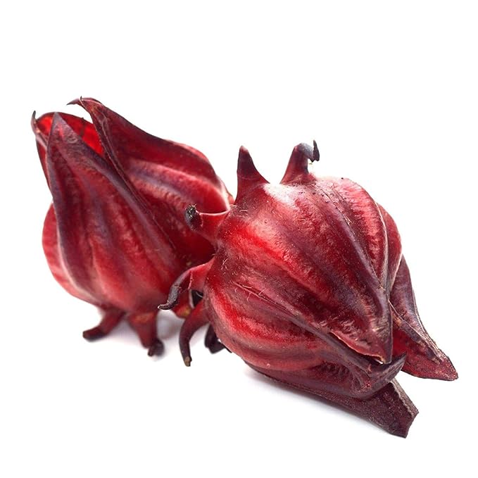 Hibiscus Tea Bags 100 Bags Total Caffeine-Free Hibiscus Sabdariffa Flowers Bursting With All-Natural Vitamins &amp Minerals in Pouch by Zokiva