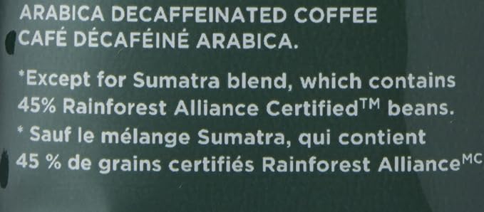 Nabob 1896 Tradition Ground Decaffeinated Coffee 300g/10.6 oz. (Pack of 6) {Imported from Canada}