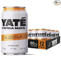 Yate Sparkling Yerba Mate - Unsweetened Organic Yerba Mate Drink with Zero Sugar &amp 10 Calories for Daily Energy - A Smooth Healthy Energy Drink with Antioxidants &amp Plant-Based Ingredients - 1