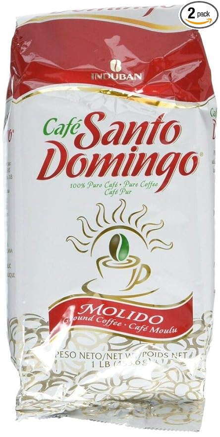 Cafe Molido Santo Domingo Coffee 1 Lb - 2pack 1 lb 2 pk 32 oz