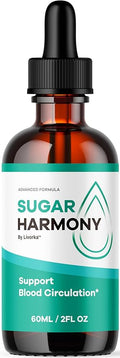 Sugar Harmony Drops - Official SugarHarmony Advanced Premium Liquid Formula Support Drops - Maximum Strenght Natural Ingredients for Overall Health &amp Wellness Reviews 1 Bottle for 1 Month
