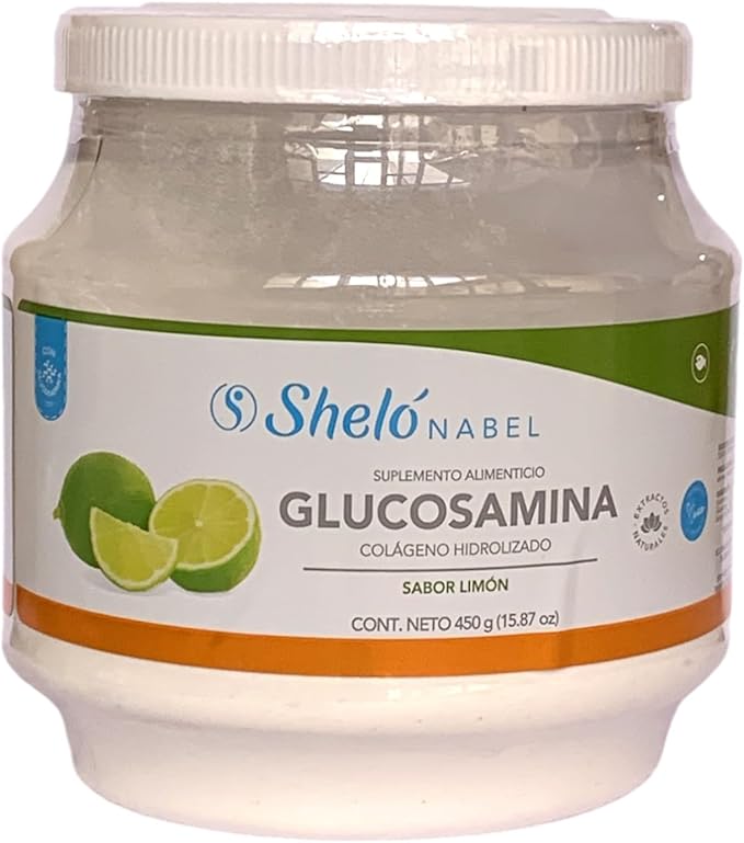 Sheló NABEL Hydrolyzed Collagen with Glucosamine Key Lime Flavored 15.87 oz