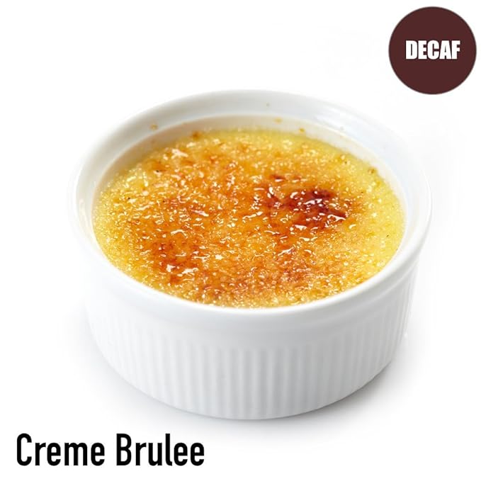 Creme Brulee Decaf Flavored Coffee Ground Fresh Roasted 16-ounce
