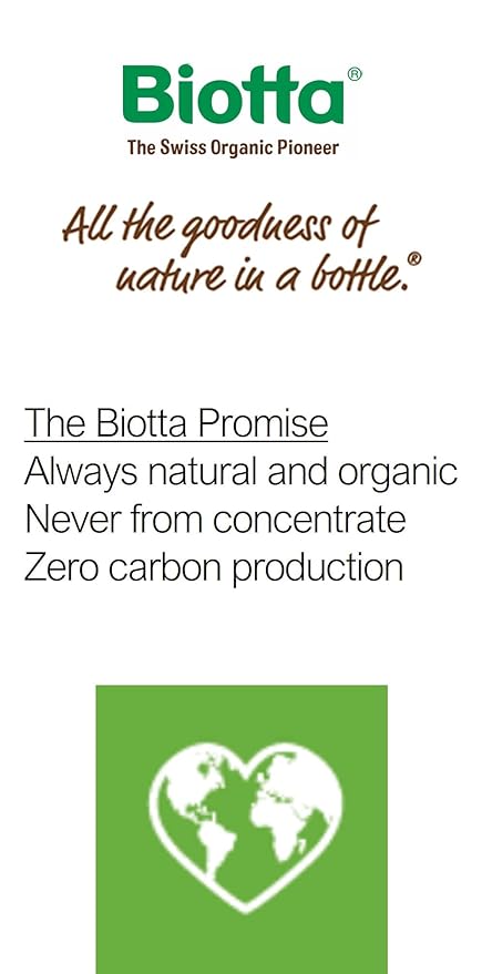 Biotta Organic Beet Ginger Juice - 100% Vegetable Juice for Energy Immunity &amp Wellness - Excellent Source of Nutrients - All Natural Non-GMO Gluten-Free (16.9 Fl Oz Pack of 6)