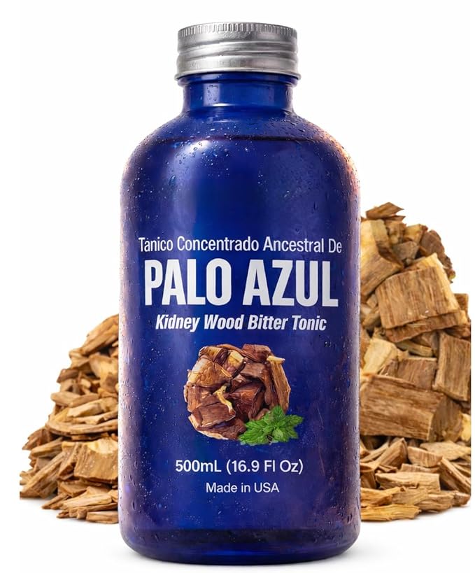 500ML Palo Azul Herbal Tonic Supplement Kidneywood (Blue Stick) Reforzado MADE IN USA