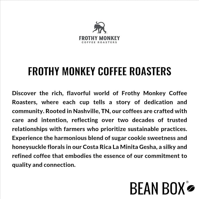 Bean Box Coffee Sampler - Roasted by Frothy Monkey 3-Pack Whole Bean Coffee Gourmet Coffee