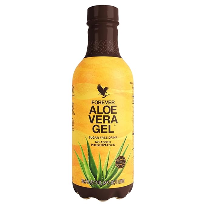 Forever Living - Aloe Vera Gel Pure Inner Leaf Juice 99.7% Aloe Content Preservative-Free 33.8 fl oz