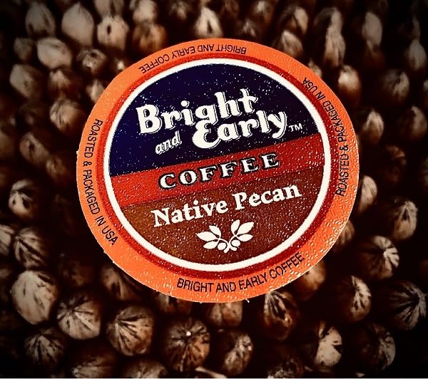 Texas Native Pecan Coffee for Keurig single serve Cup Brewers 96 count for Kuerig Brewers or single serve pods. our most popular Texas Pecan