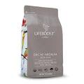 Lifeboost Medium Roast Swiss Water Decaf Coffee Ground - Non-GMO Low Acid Single Origin USDA Decaf Organic Coffee - Third Party Tested For Mycotoxins &amp Pesticides - 12 Ounces