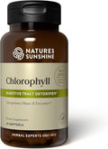 Nature's Sunshine Chlorophyll 60 Softgel Capsules: Support Digestion Immunity &amp Detoxification with Internal Deodorant Benefits. Easy-to-Swallow Capsules Promote Overall Well-Being &amp Energy