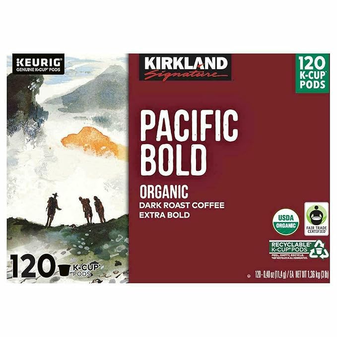 Kirkland Signature Pacific Bold K-cup 120 Count
