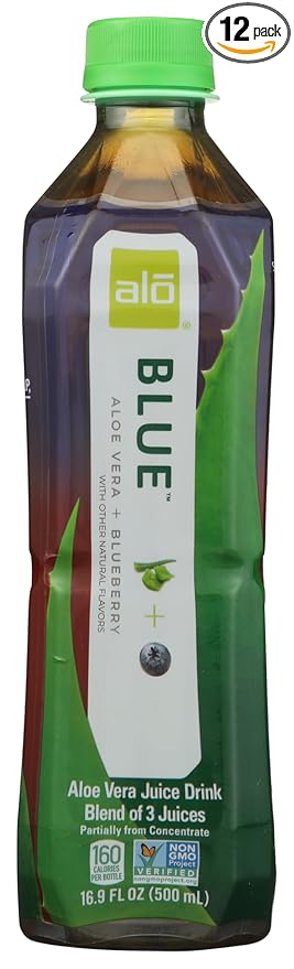 ALO BLUE BLUBRY AV DRINK (12 X 16.9 OZ)
