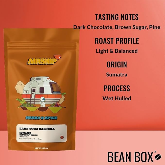 Bean Box Sampler - Roasted by Airship 3-Pack Freshly Ground Coffee Gourmet Coffee