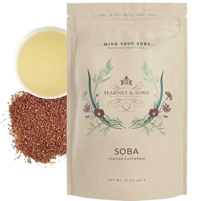 Harney &amp Sons Soba Roasted Buckwheat Wellness Collection Soba - Roasted Buckwheat 10 Ounce