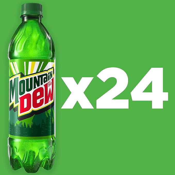 Mountain Dew's Original16.9 fl oz Bottles (Pack of 24)