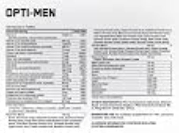 Optimum Nutrition Opti-Men Supplement 150 Count