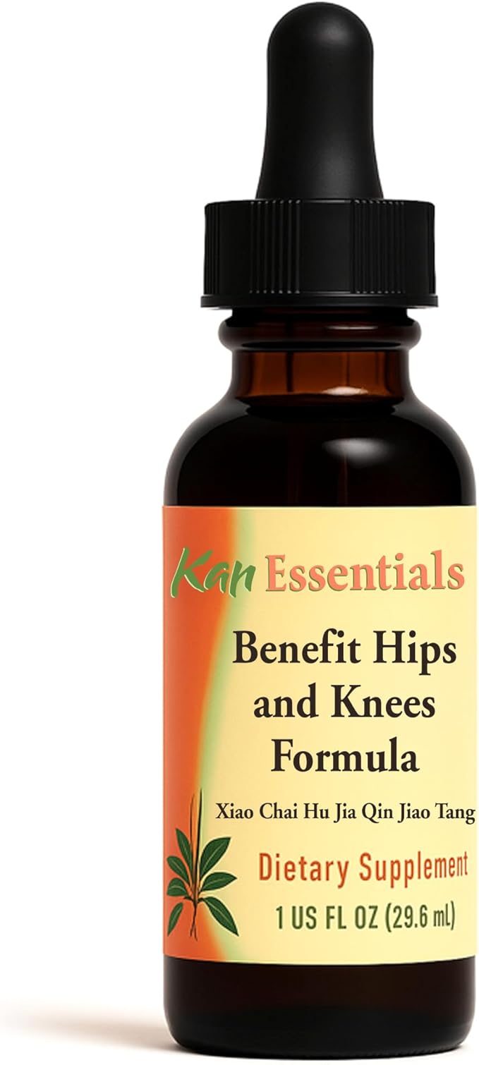 Kan Herb Company Benefit Hips and Knees Formula – Traditional Chinese Herbal Blend for Dogs and Cats to Support Joint Comfort Mobility &amp Digestive Balance Liquid Herbal Supplement for Pets 1 f